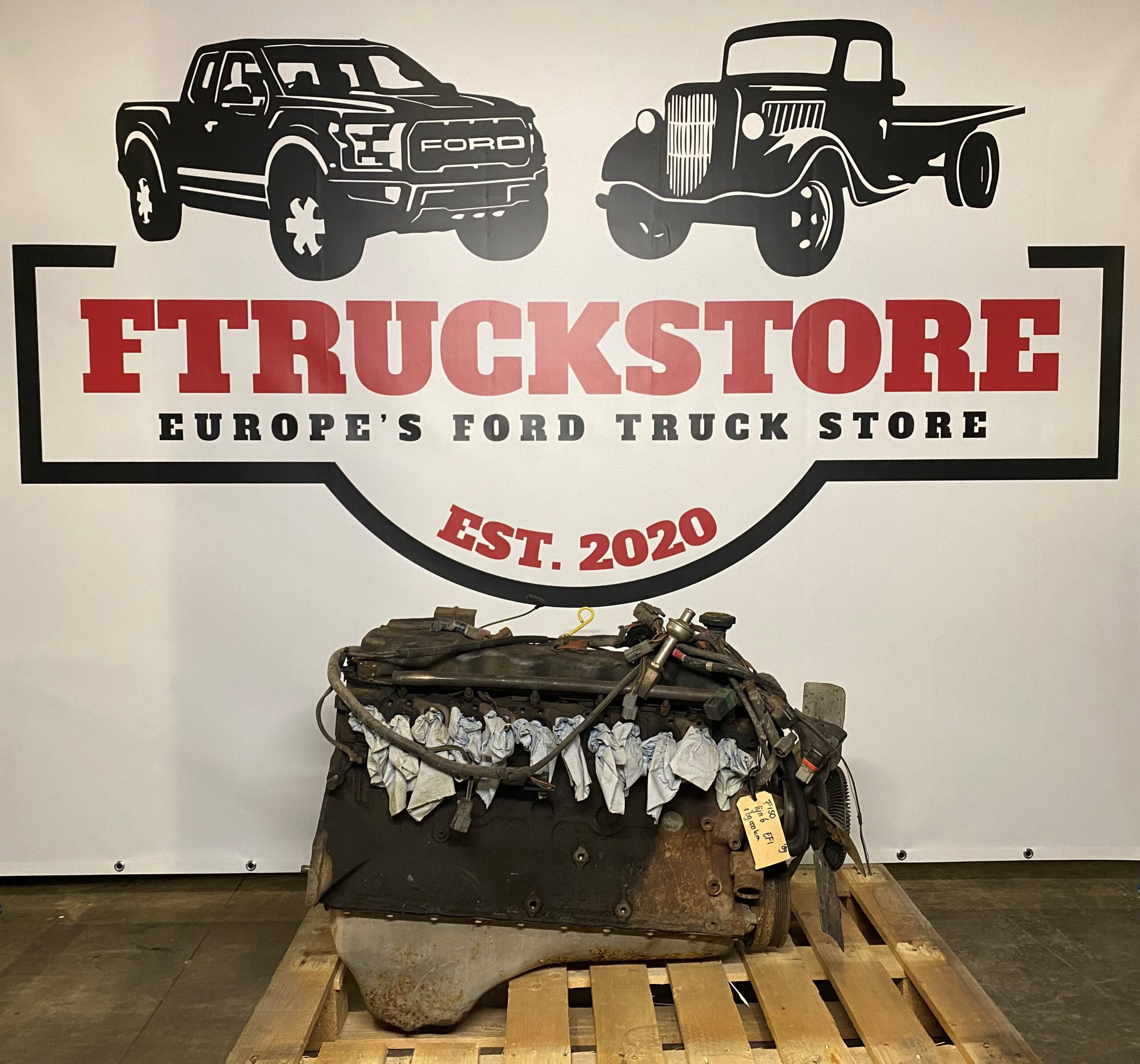 300 C.U.I. Inline Six EFI F150 1989