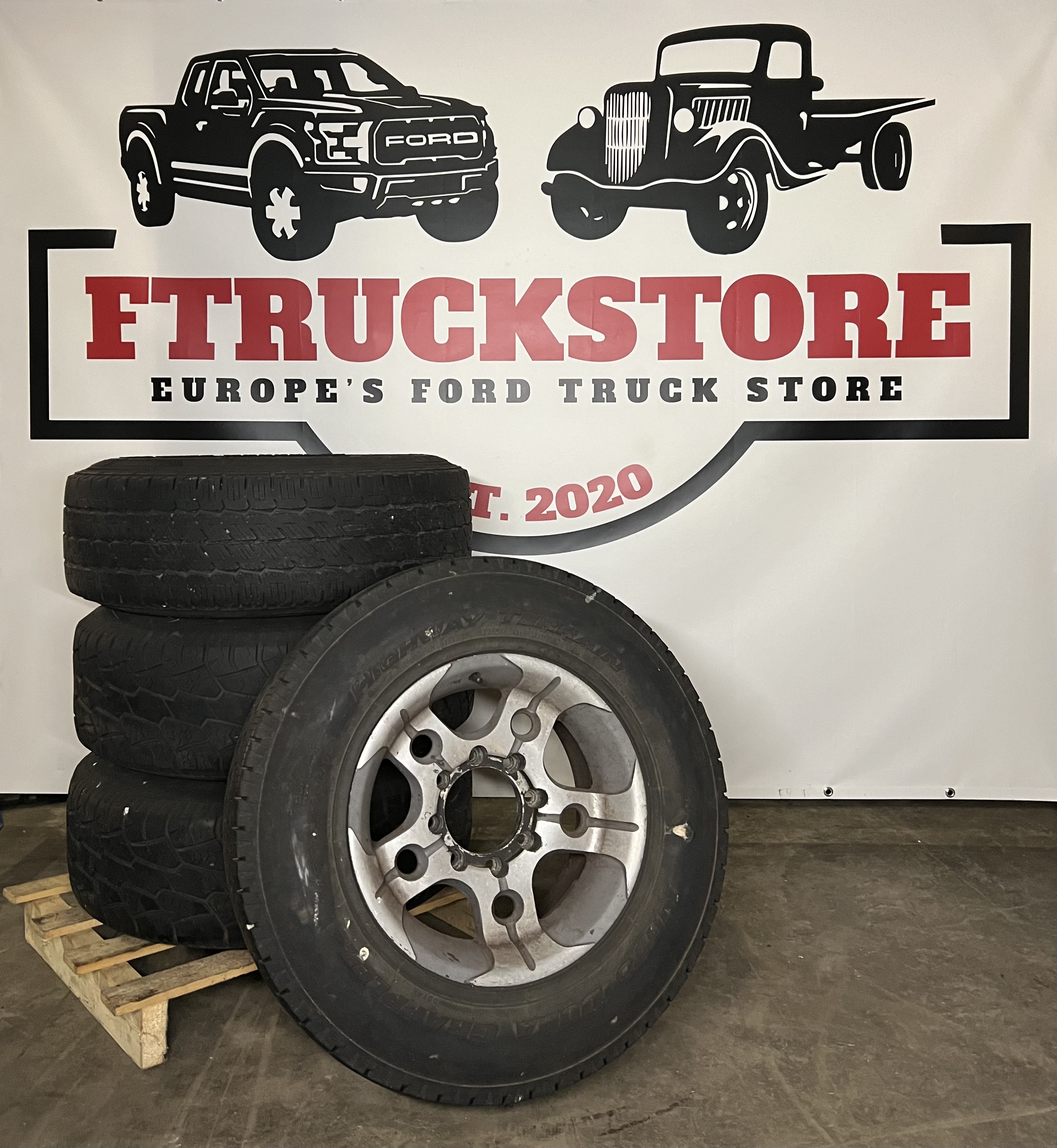 F250/350/Excursion 8-lug Wheels 1997/2003 17Inch