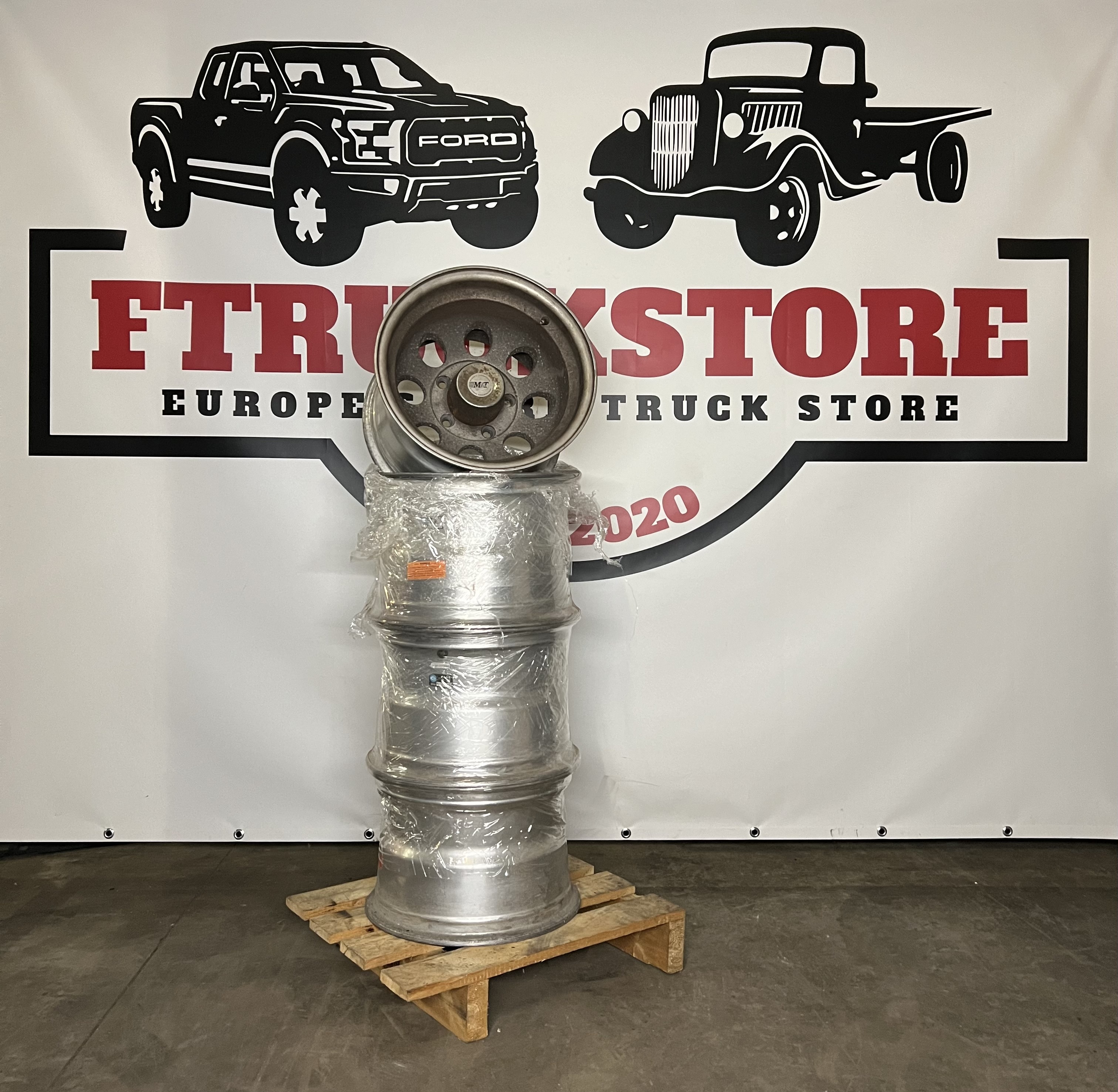 F100/F150 Rim Set ALU 15inch 10J 1980/1995