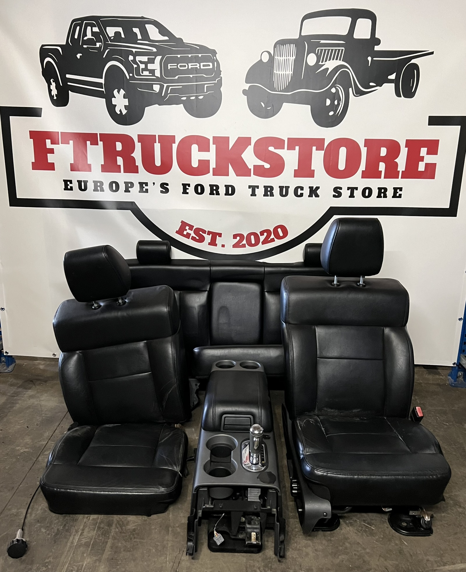 Ford F150 2004/2008 Black Interior set