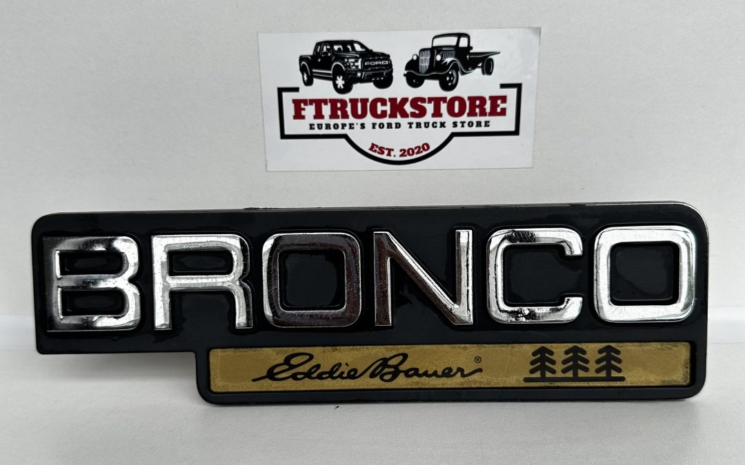 Ford Bronco 1992/1996 set Emblems