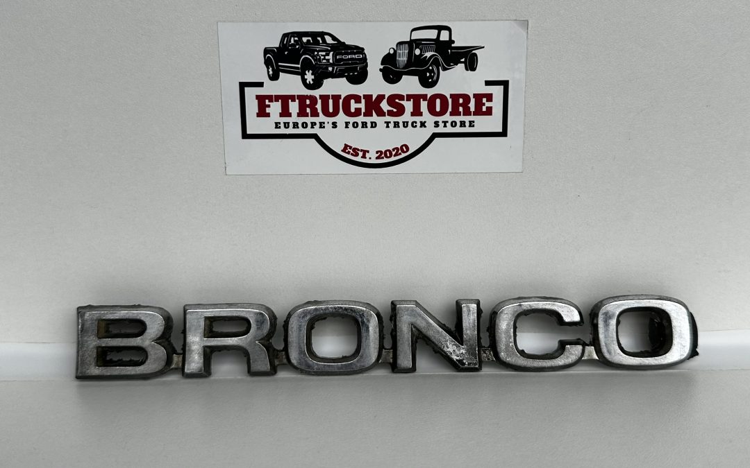 Ford Bronco 1986/1991 Emblems