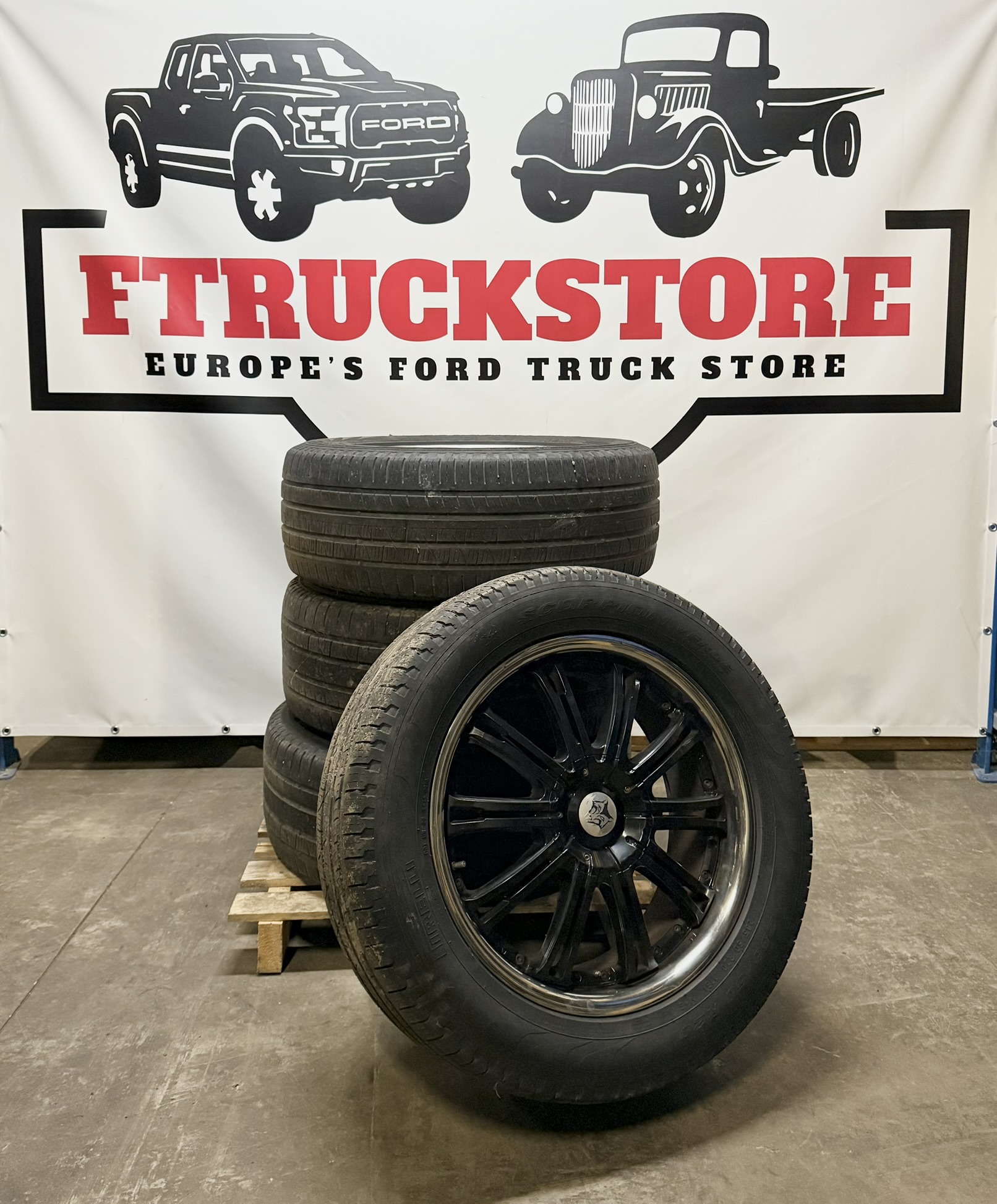 F150/Expedition 6-lug Wheel Set 20Inch