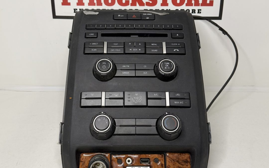 Ford F150 Crew Cab 2011 Radio and Climate control unit