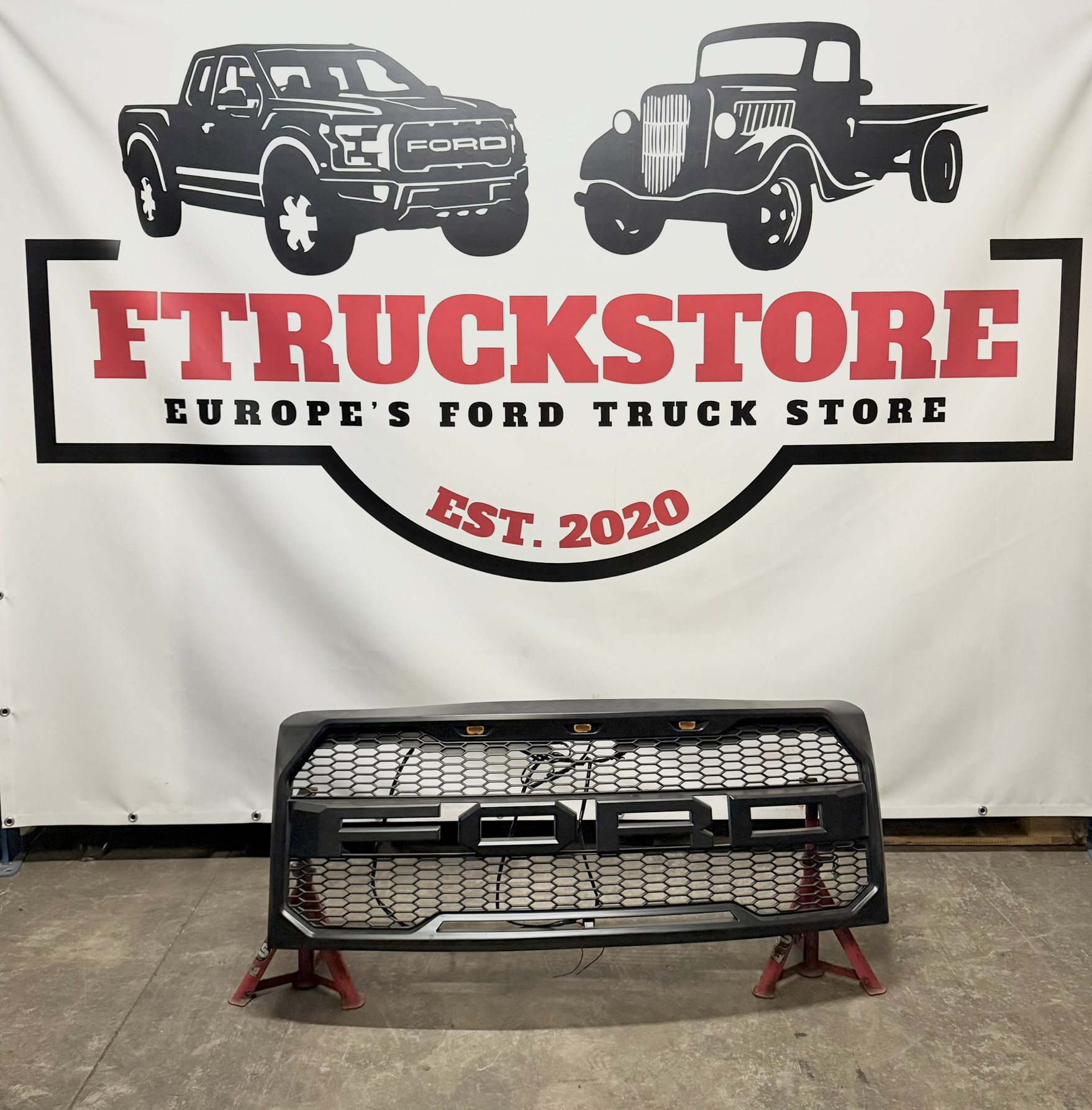 F150 Raptor 2009/2014 Grill with LED