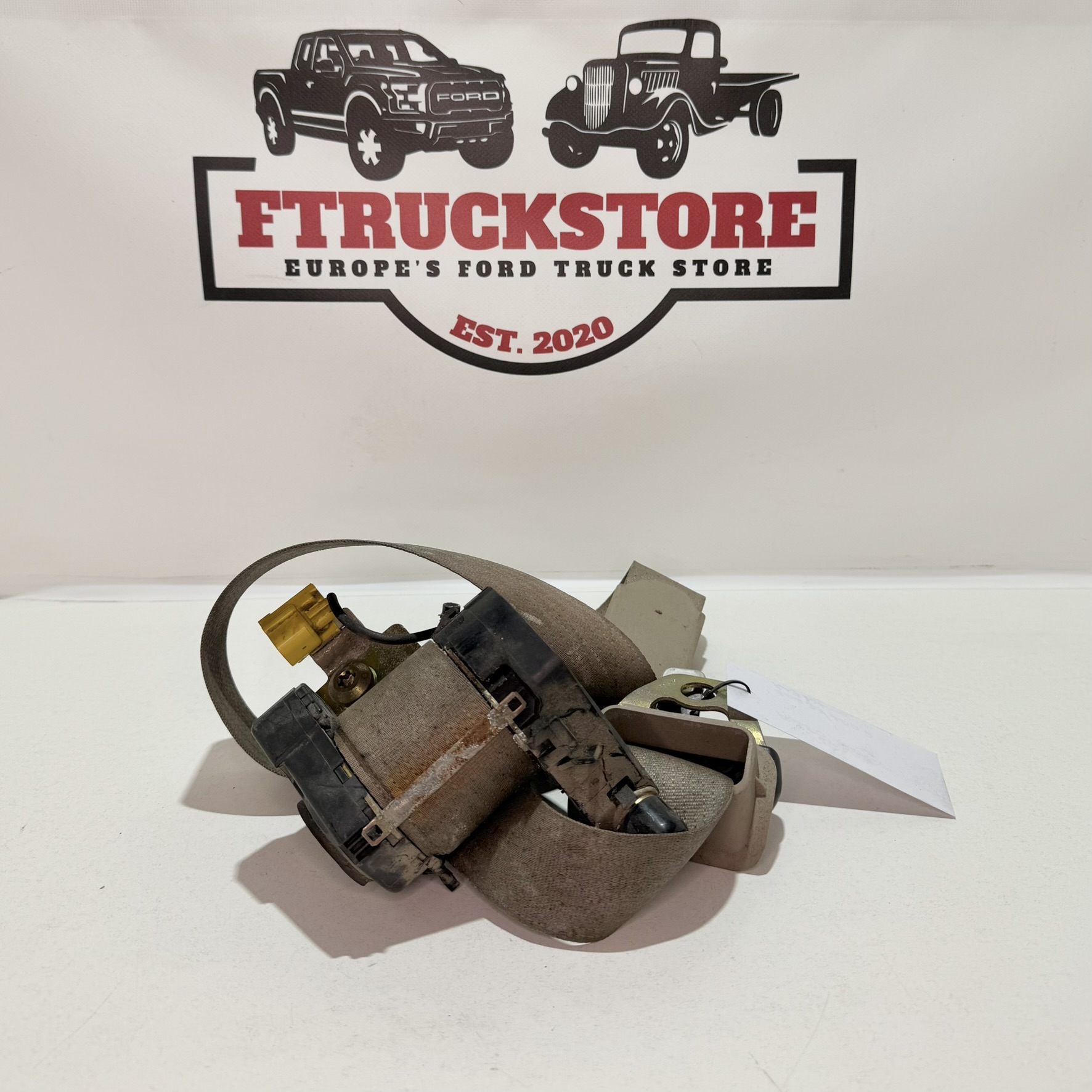 Ford F250 2003/2007 F.R. Beige Seat Belt