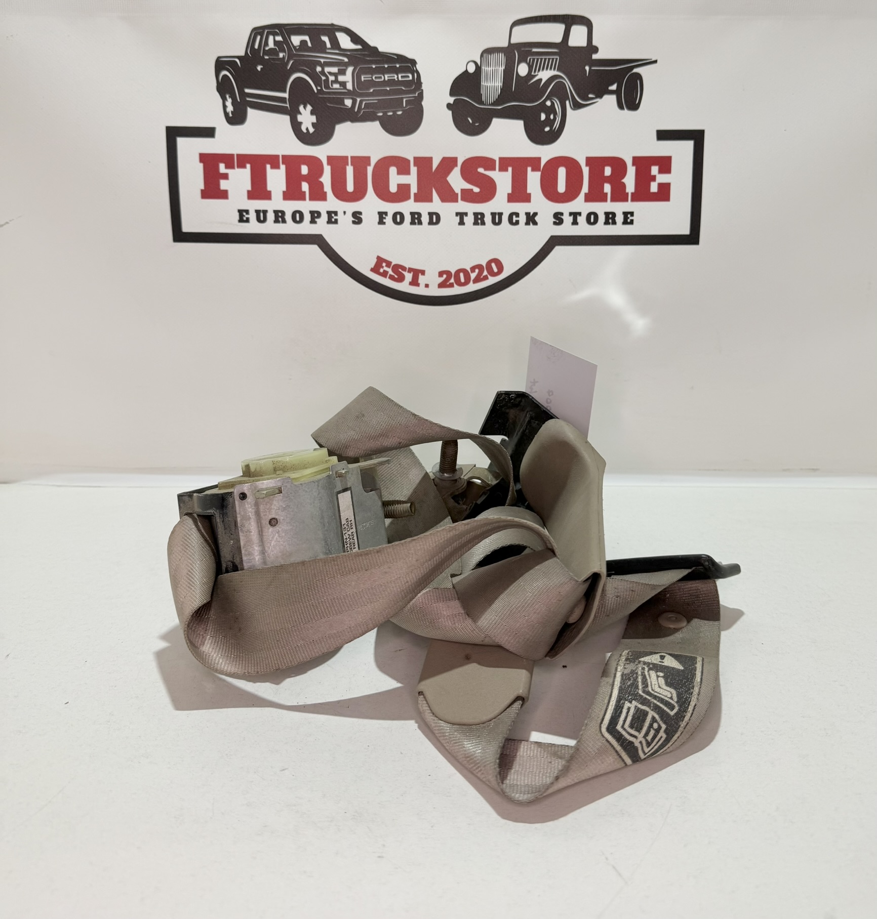 Ford F250 2003/2007 R.R. Beige Seat Belt
